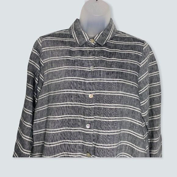 Habitat Clothes to Live in Linen Shirt Button Down - Picture 2 of 10